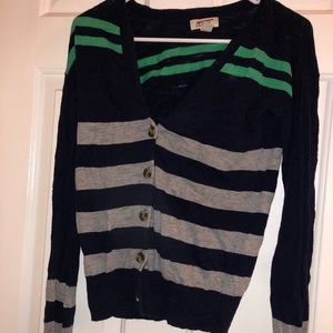 Stripped cardigan